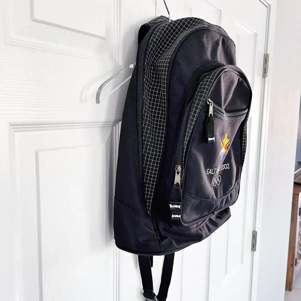 Vintage Salt Lake 2002 USA Winter Olympics Backpack
